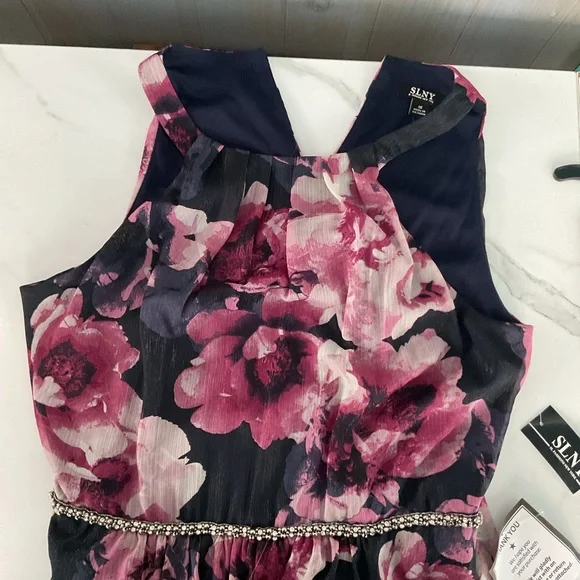 SLNY MAXI DRESS NWT SZ 16 FULLY LINED BEAUTIFUL - Picture 5 of 8